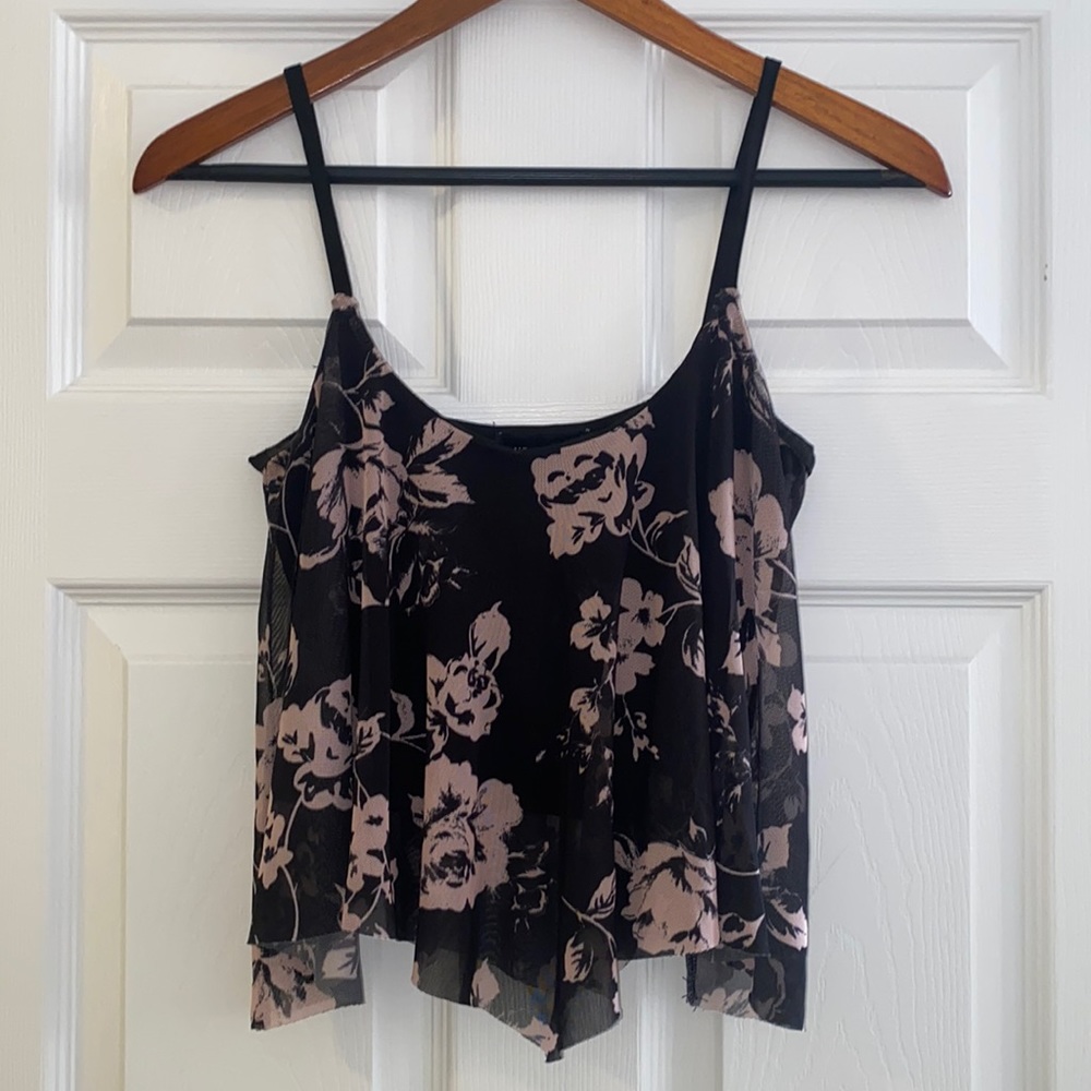New Look Floral Crop Top